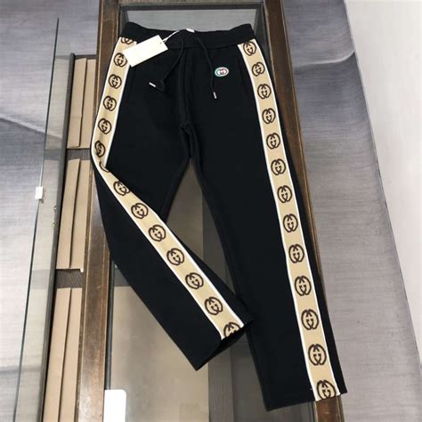 replica gucci sweatpants|gucci formal trousers.